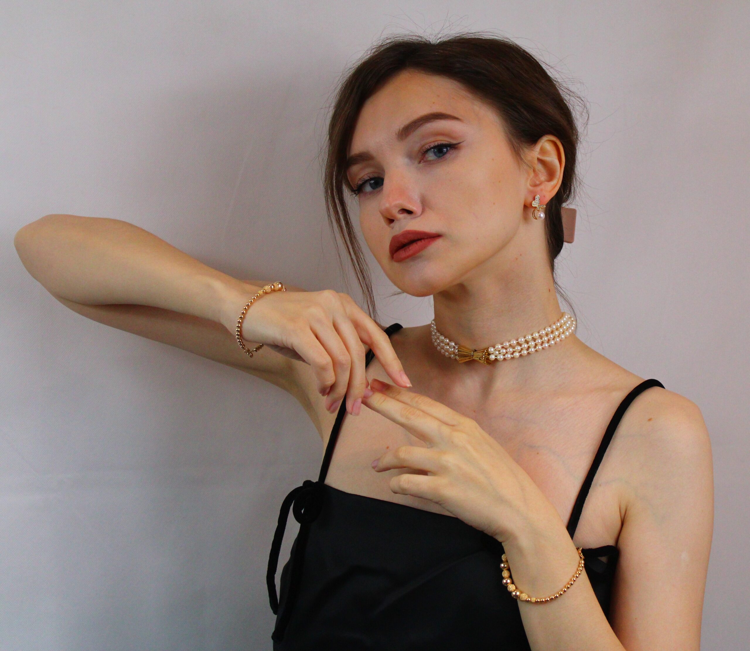 Akoya parels - 3 strepen