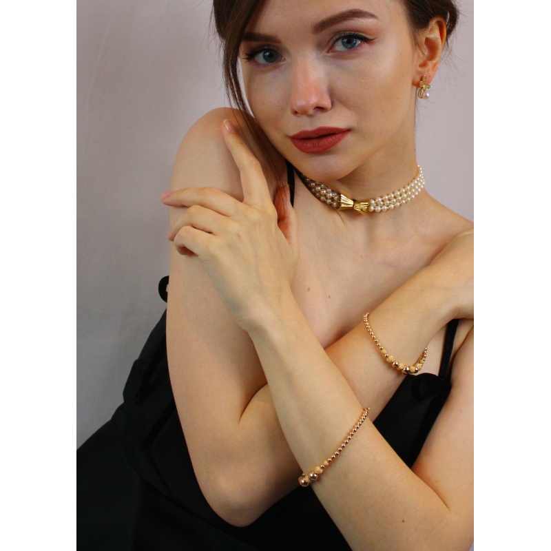 Akoya parels - 3 strepen